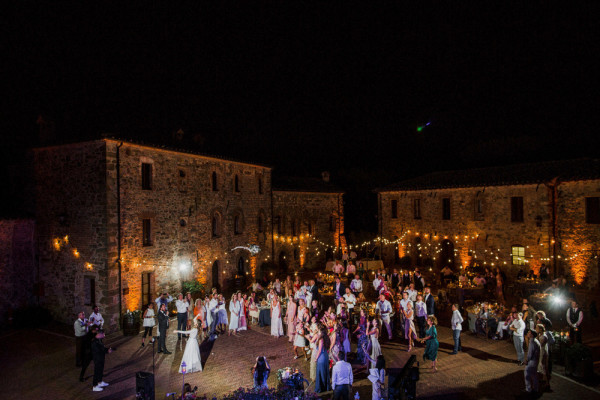 Свадьба на вилле Castel Monastero