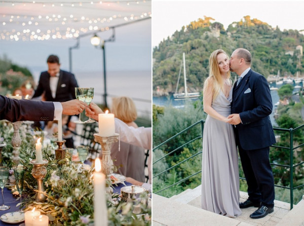 Венчание Анны и Эрнеста в Портофино