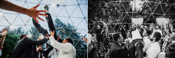 Свадьба в прозрачном шаре