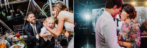 Свадьба в прозрачном шаре