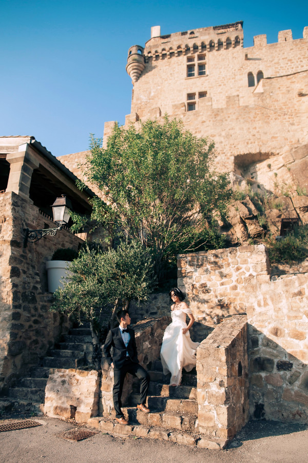 Cвадьба Треи и Кея в старинном французском