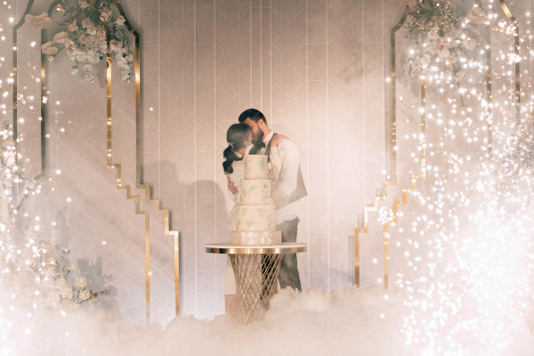 Свадьба Яны и Сергея в оттенках розового