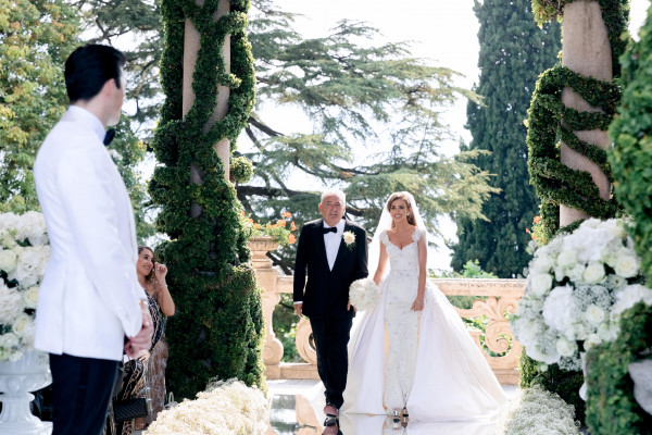 Свадьба на знаменитой вилле Балбьянелло