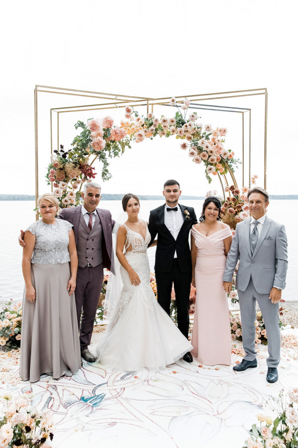 Свадьба Лады и Тимура на озере Сенеж