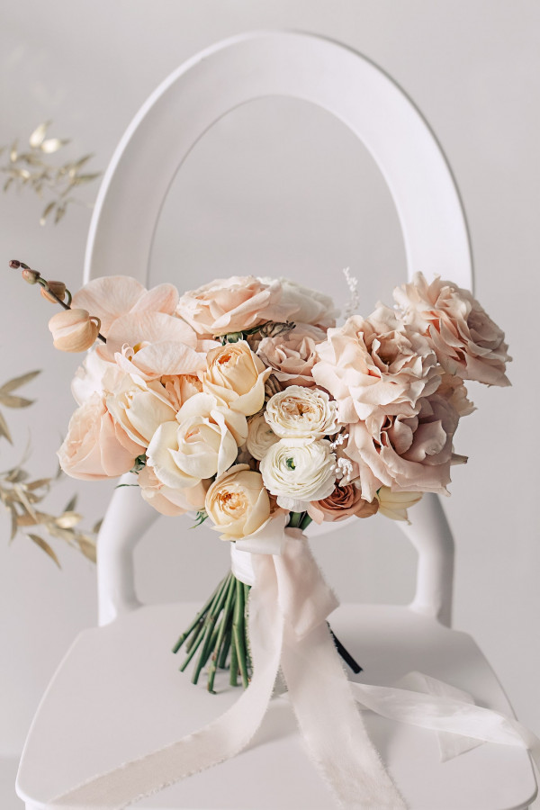 Свадьба Яны и Сергея в оттенках розового