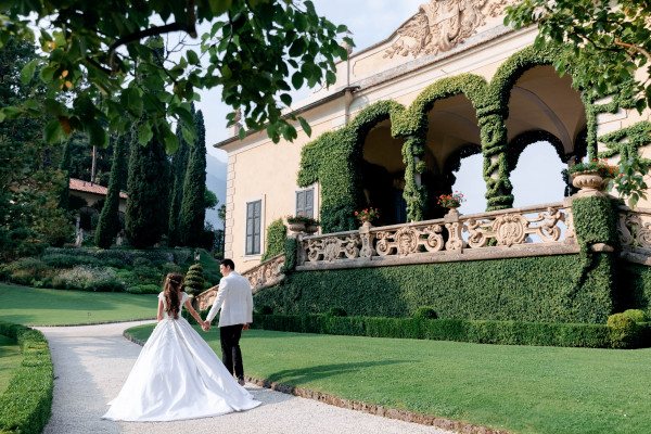 Свадьба на знаменитой вилле Балбьянелло