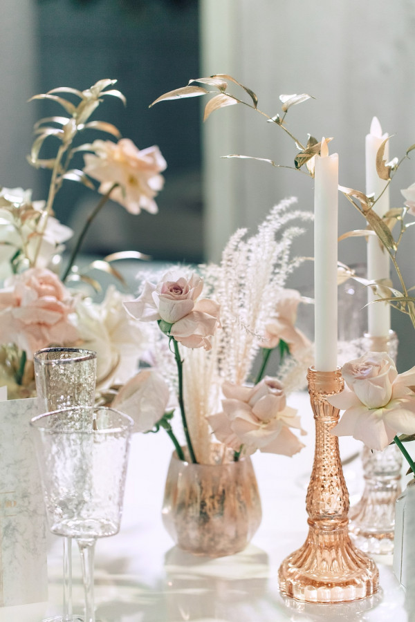 Свадьба Яны и Сергея в оттенках розового