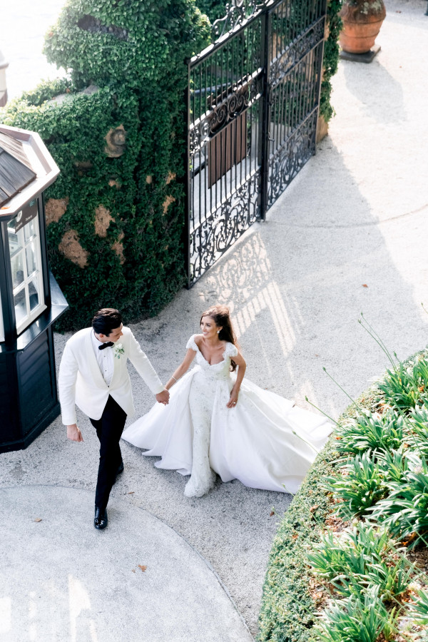 Свадьба на знаменитой вилле Балбьянелло