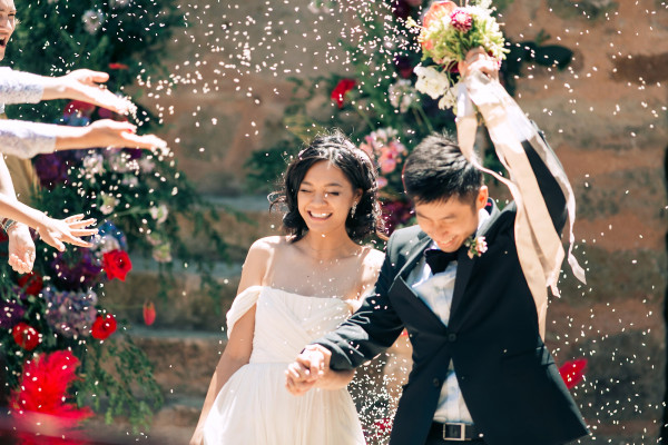 Cвадьба Треи и Кея в старинном французском