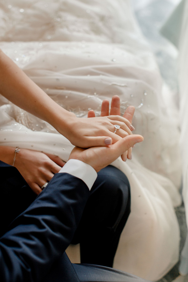 Невероятно нежная свадьба в Бордо