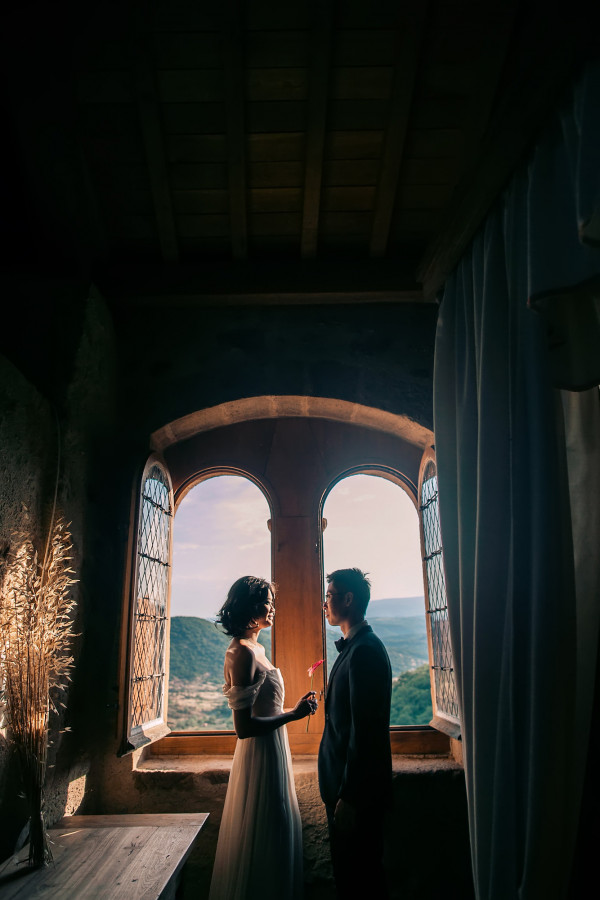 Cвадьба Треи и Кея в старинном французском