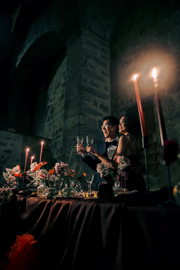 Cвадьба Треи и Кея в старинном французском