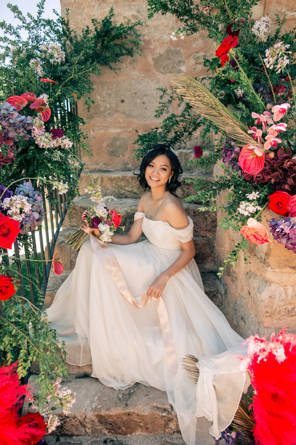 Cвадьба Треи и Кея в старинном французском