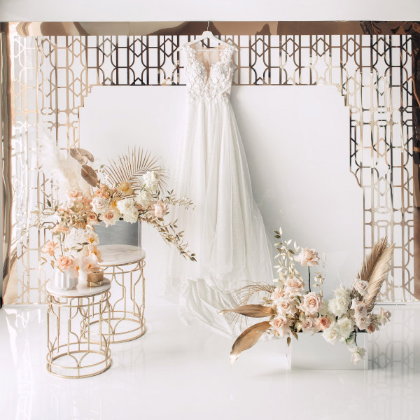 Свадьба Яны и Сергея в оттенках розового