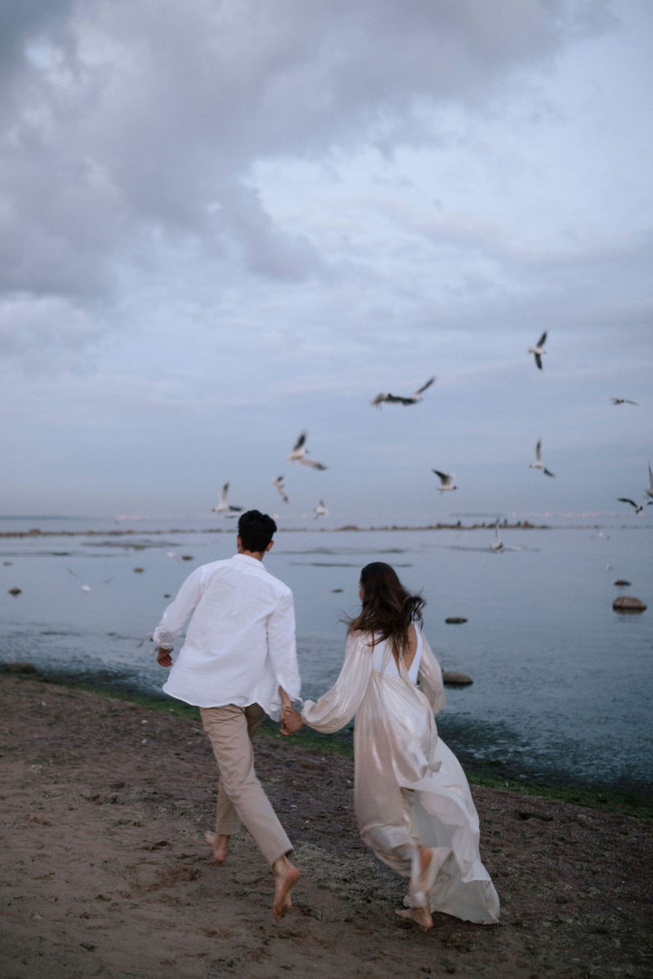 Предсвадебная съемка на яхте