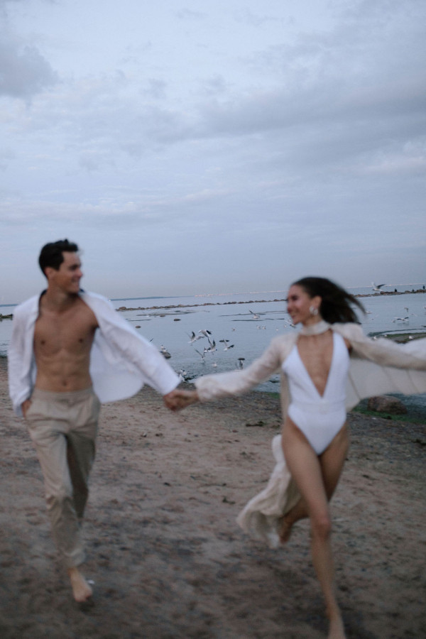 Предсвадебная съемка на яхте