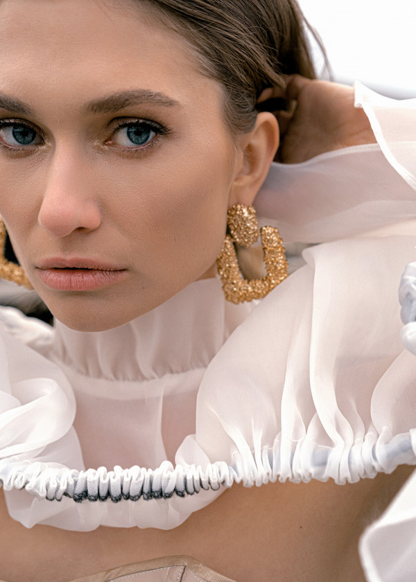 Фото на полароид — идея для предсвадебной