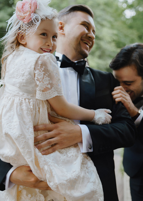 Трогательная церемония в подмосковном особняке