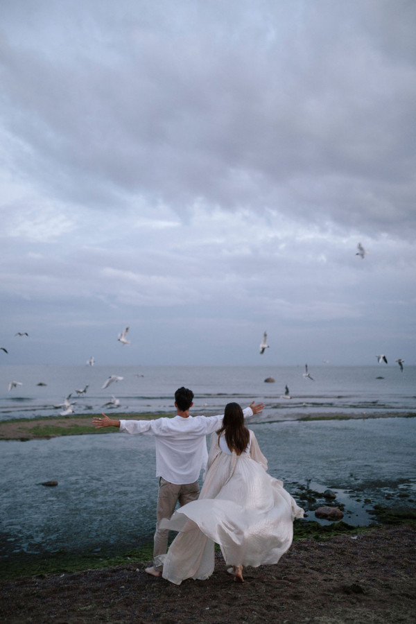 Предсвадебная съемка на яхте