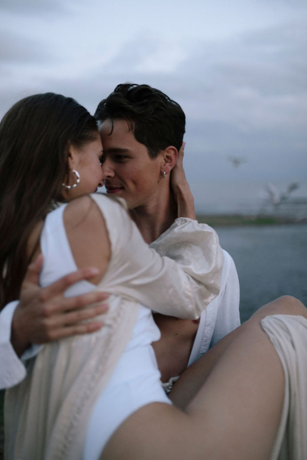 Предсвадебная съемка на яхте