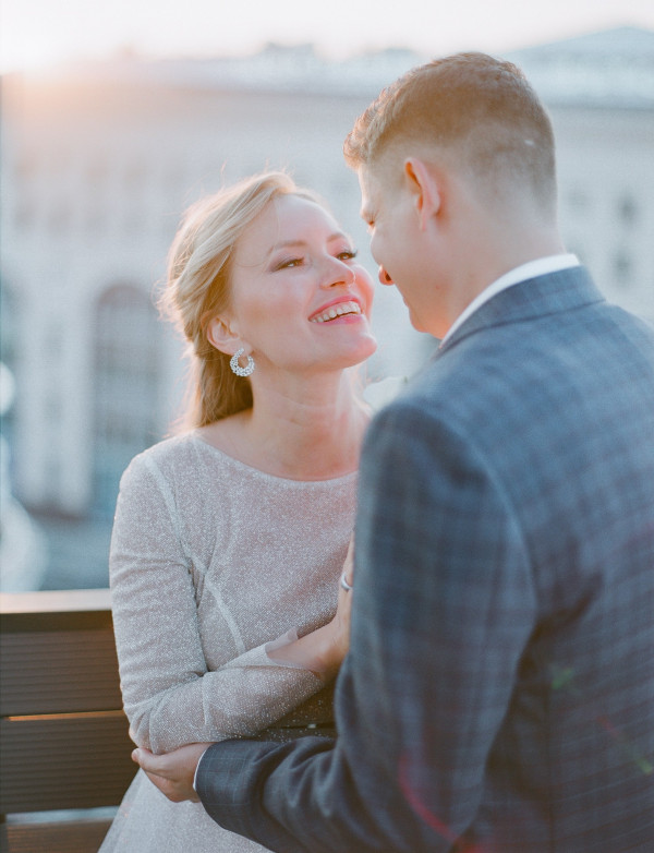 Воздушная свадьба в отеле The St. Regis