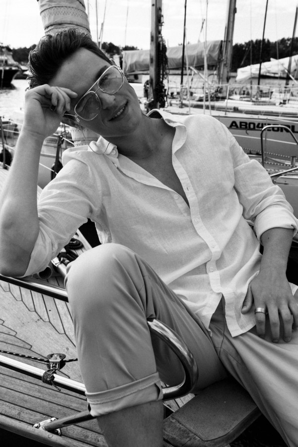 Предсвадебная съемка на яхте