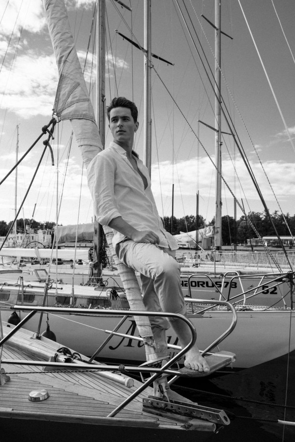 Предсвадебная съемка на яхте