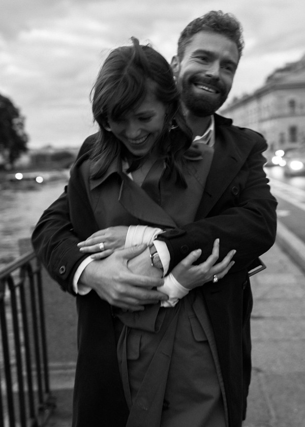 Предсвадебная съемка на катере в Санкт-Петербурге