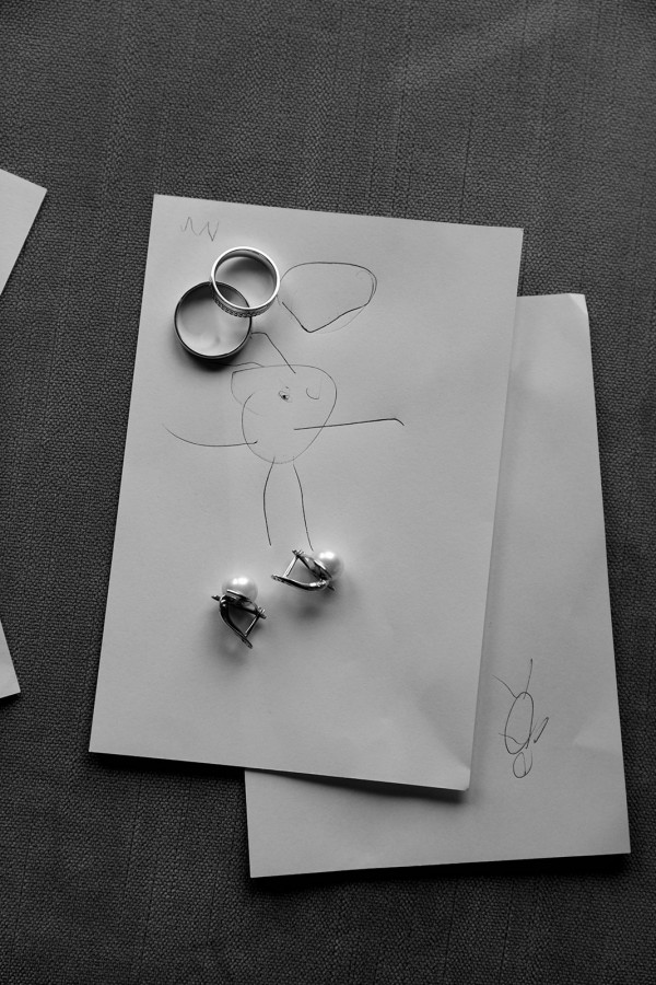 Лена, Паша и Амели. Трогательный свадебный день