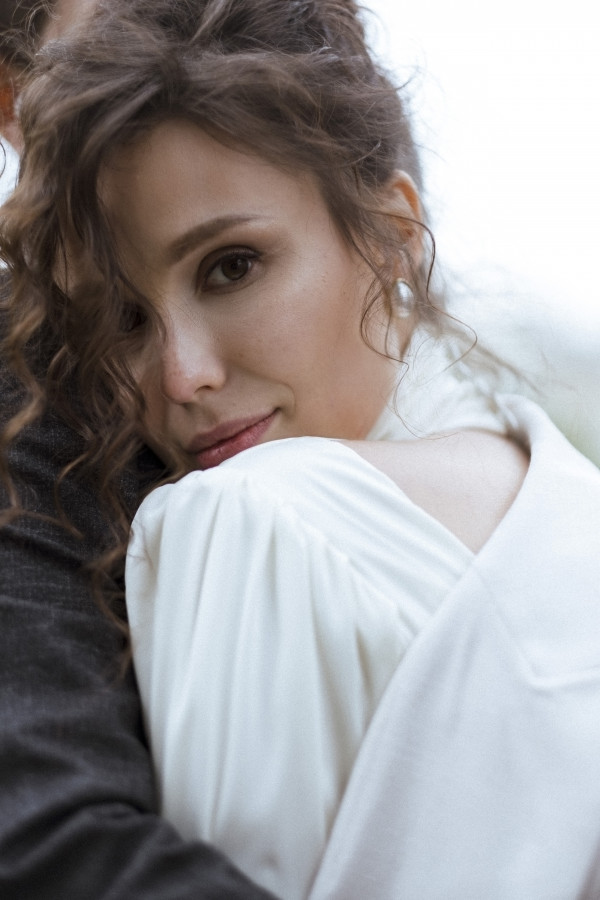 Свадебная серия в пасмурном Петербурге от Анны