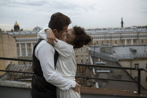 Свадебная серия в пасмурном Петербурге от Анны