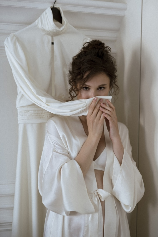 Свадебная серия в пасмурном Петербурге от Анны