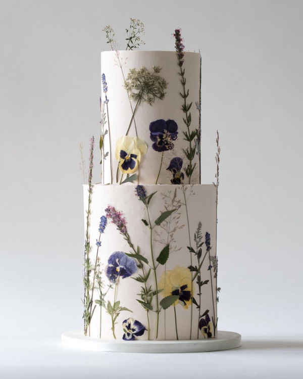 7 свежих идей для свадебного торта