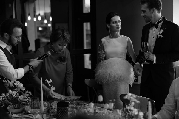 Камерная свадьба в частном баре