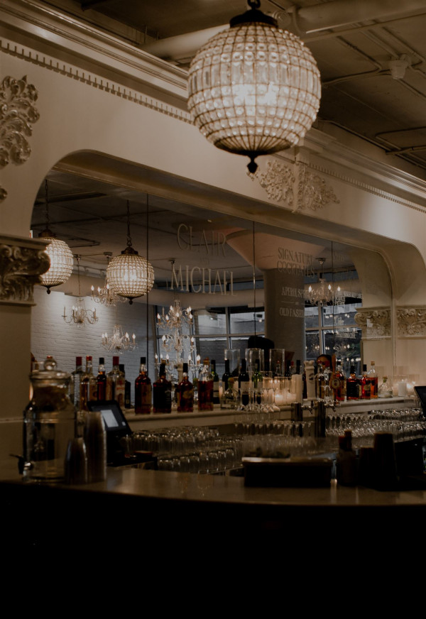 Свадьба в Чикаго с черно-белым дресскодом