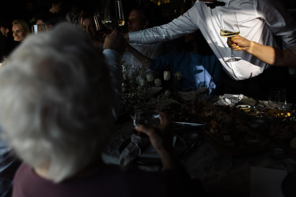 Камерная свадьба в частном баре