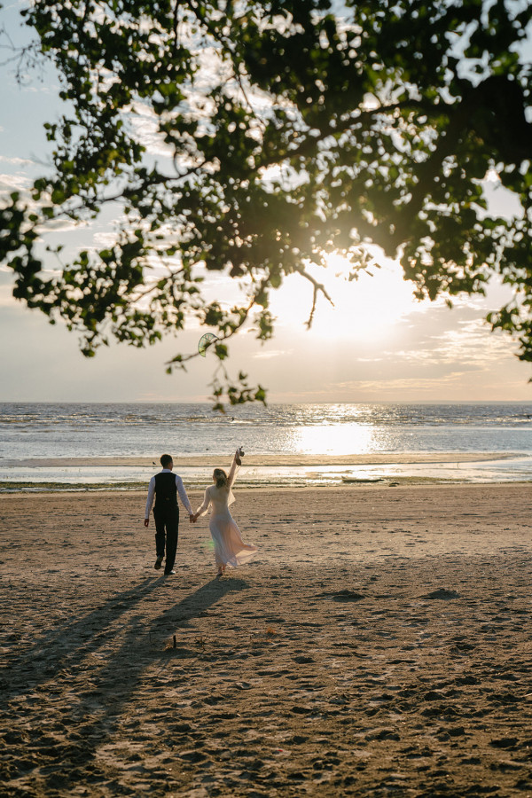Летняя свадьба на берегу Финского залива
