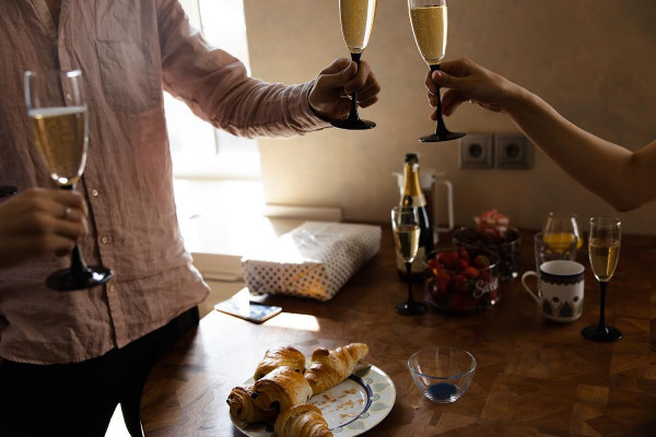 Камерная свадьба в частном баре