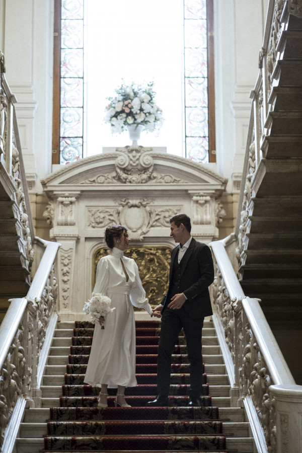 Свадебная серия в пасмурном Петербурге от Анны