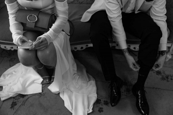 Дерзкая свадебная съемка. Черно-белые кадры Павла Голубничего