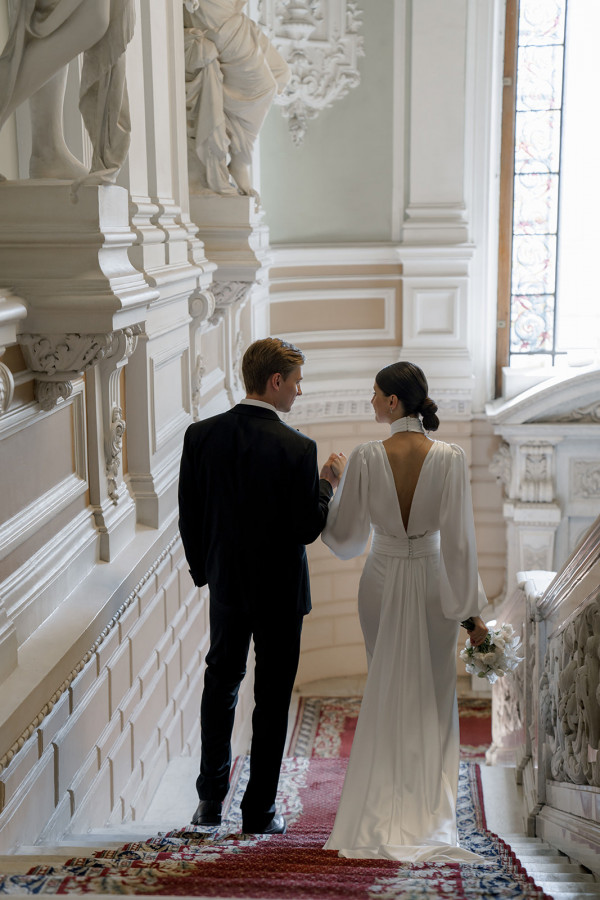 Из города на природу: свадебный ужин в