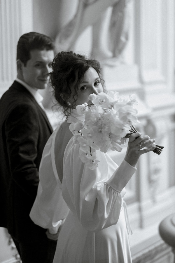 Свадебная серия в пасмурном Петербурге от Анны