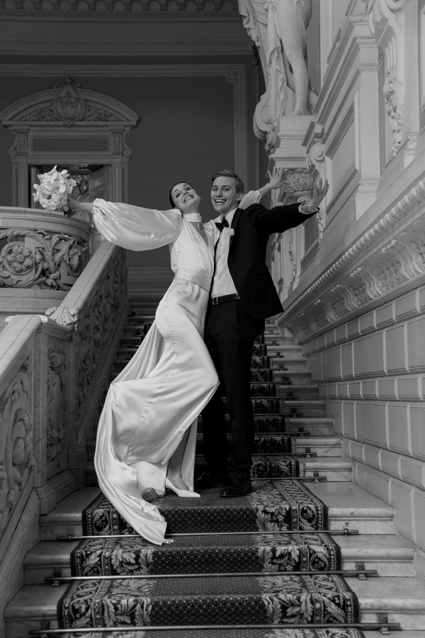 Из города на природу: свадебный ужин в