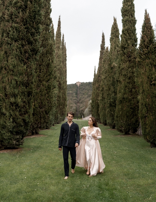 Кинематографичная свадьба на тосканской вилле XVII века