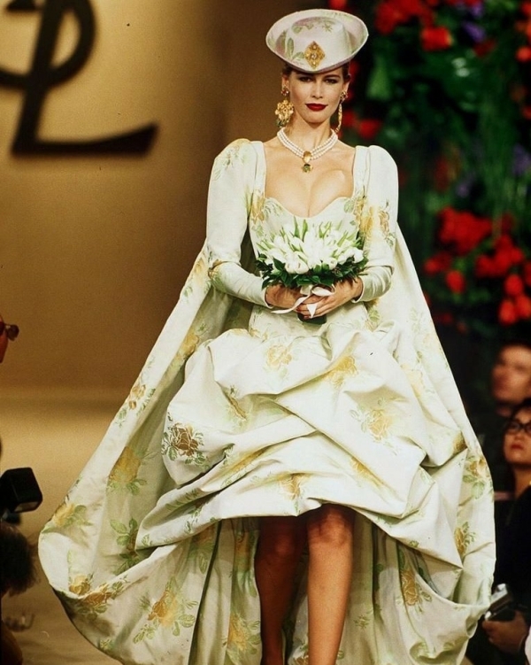 Свадебные платья Ива Сен-Лорана, которые вдохновят современных