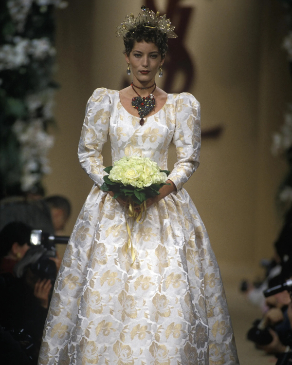 Свадебные платья Ива Сен-Лорана, которые вдохновят современных