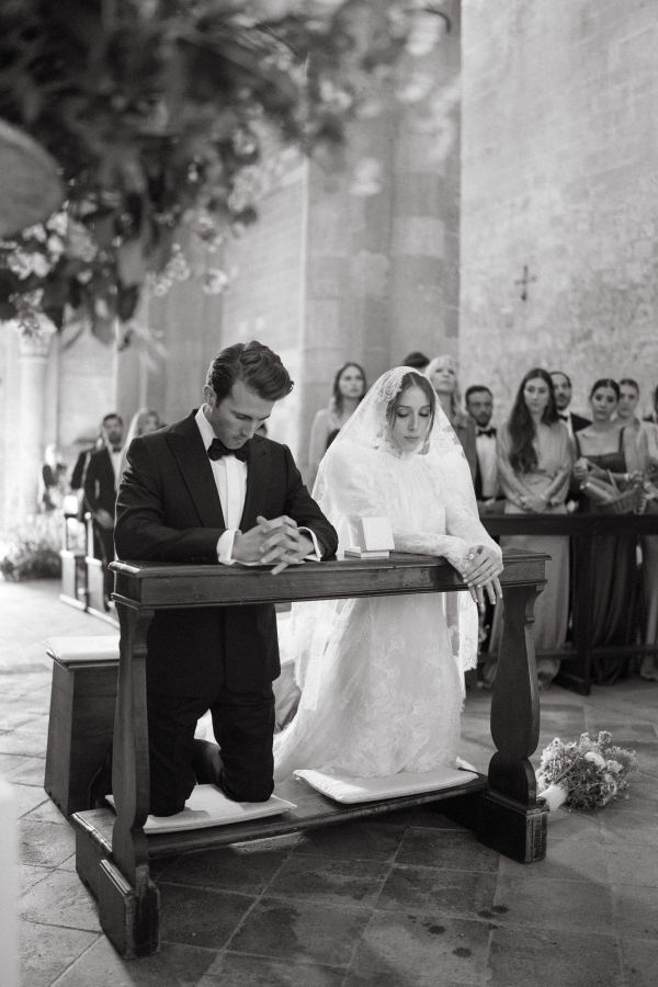 Кинематографичная свадьба на тосканской вилле XVII века