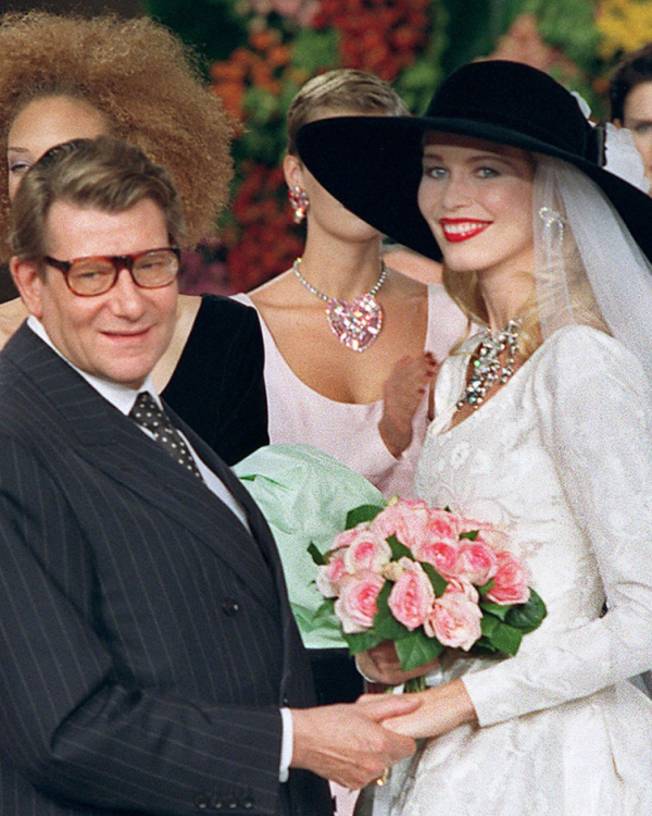 Свадебные платья Ива Сен-Лорана, которые вдохновят современных