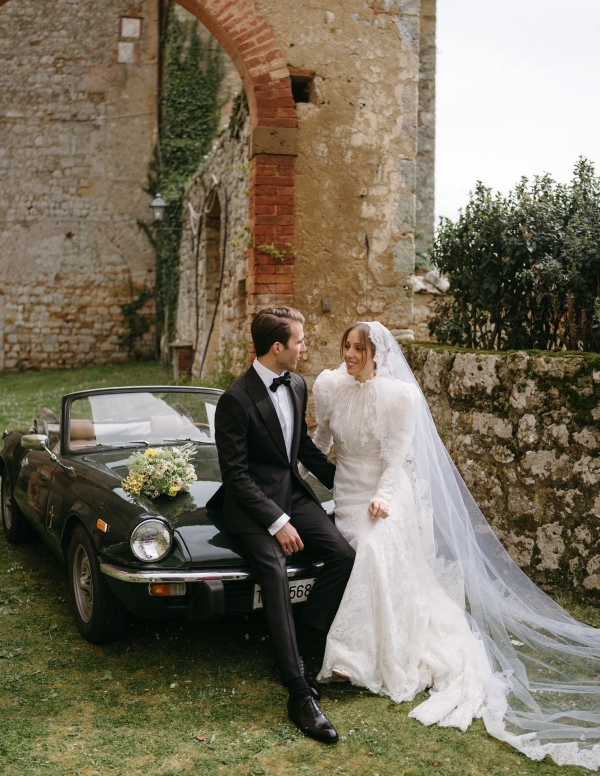 Кинематографичная свадьба на тосканской вилле XVII века
