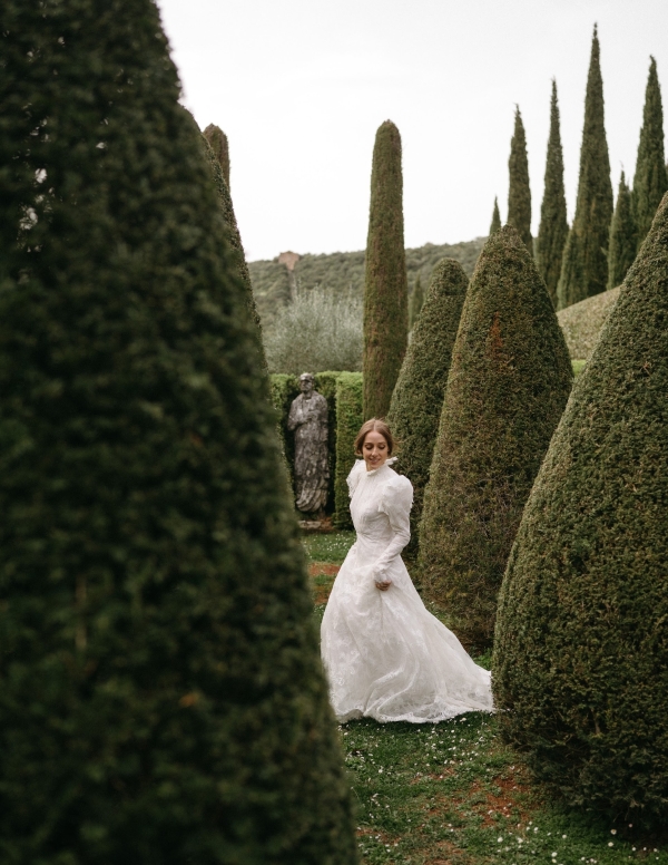 Кинематографичная свадьба на тосканской вилле XVII века